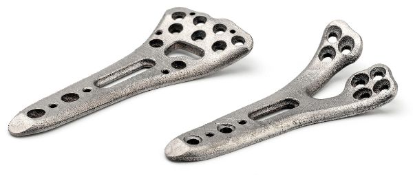 Medical Plate Rims Amorphous alloys in medical technology